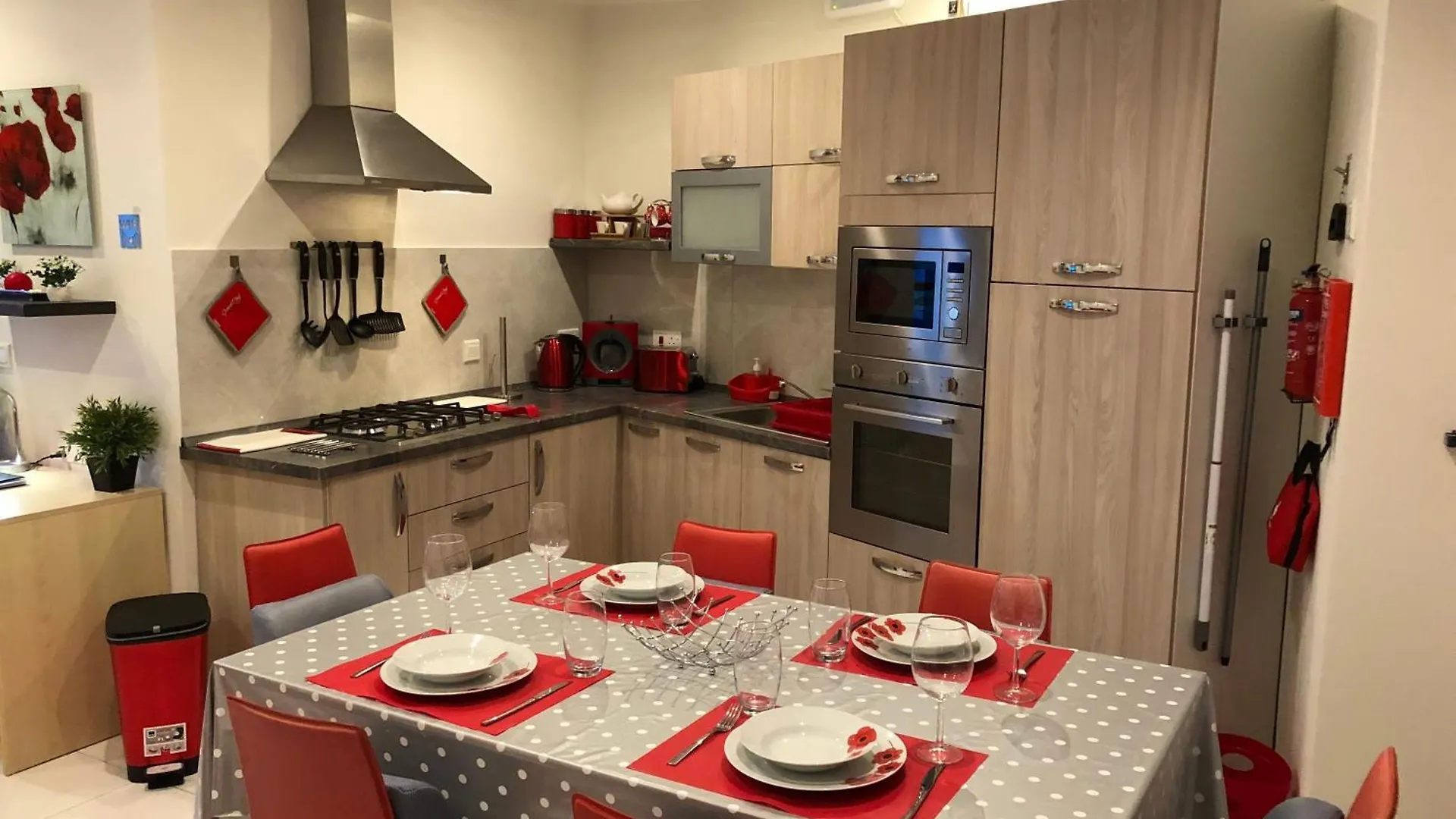 Klimatisierte Wohnung Mit Grill Und Terrasse Marsaskala